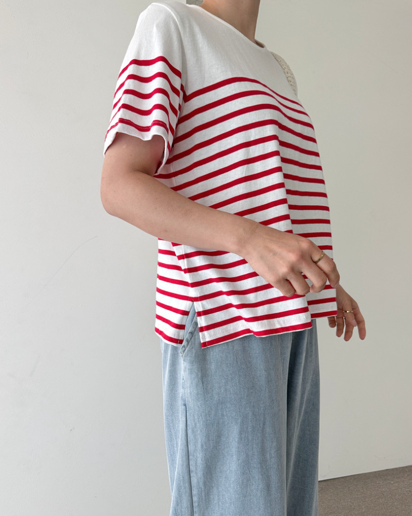 Saint Striped t-shirt