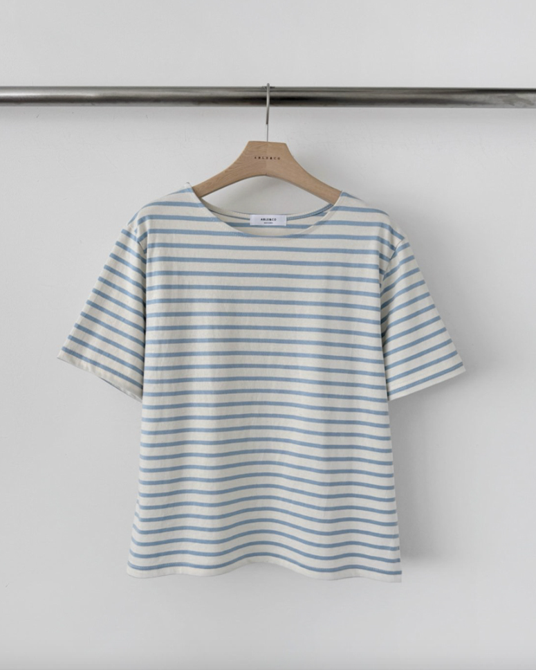 Lucky striped short sleeve T-shirt
