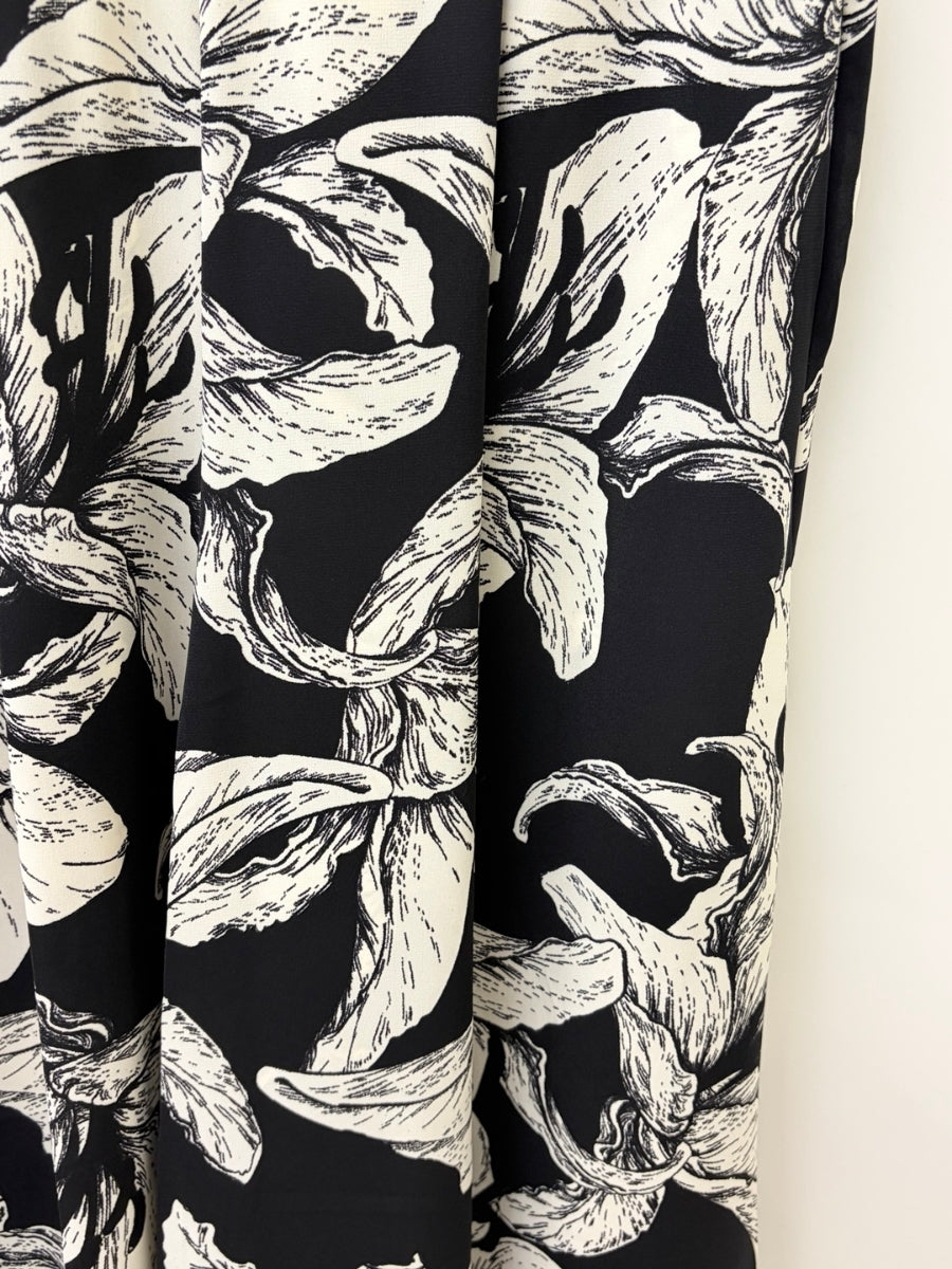 Floral wide pants