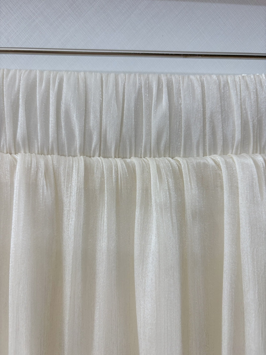Silky organza skirt