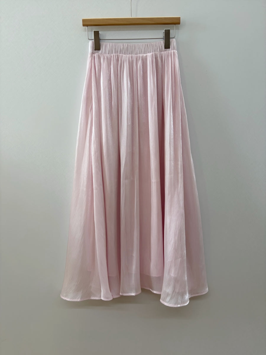 Silky organza skirt