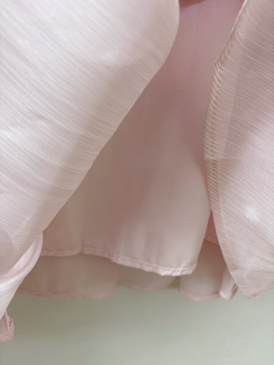 Silky organza skirt
