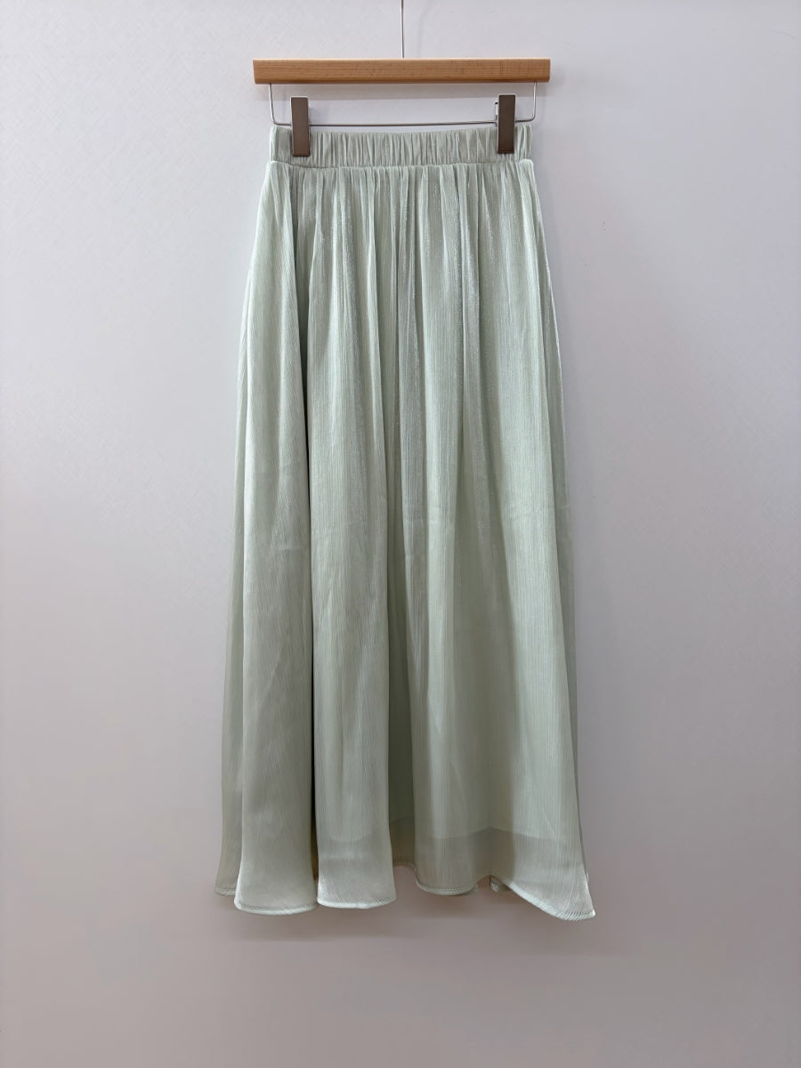 Silky organza skirt