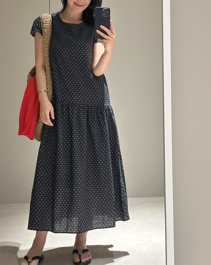 polka dot dress