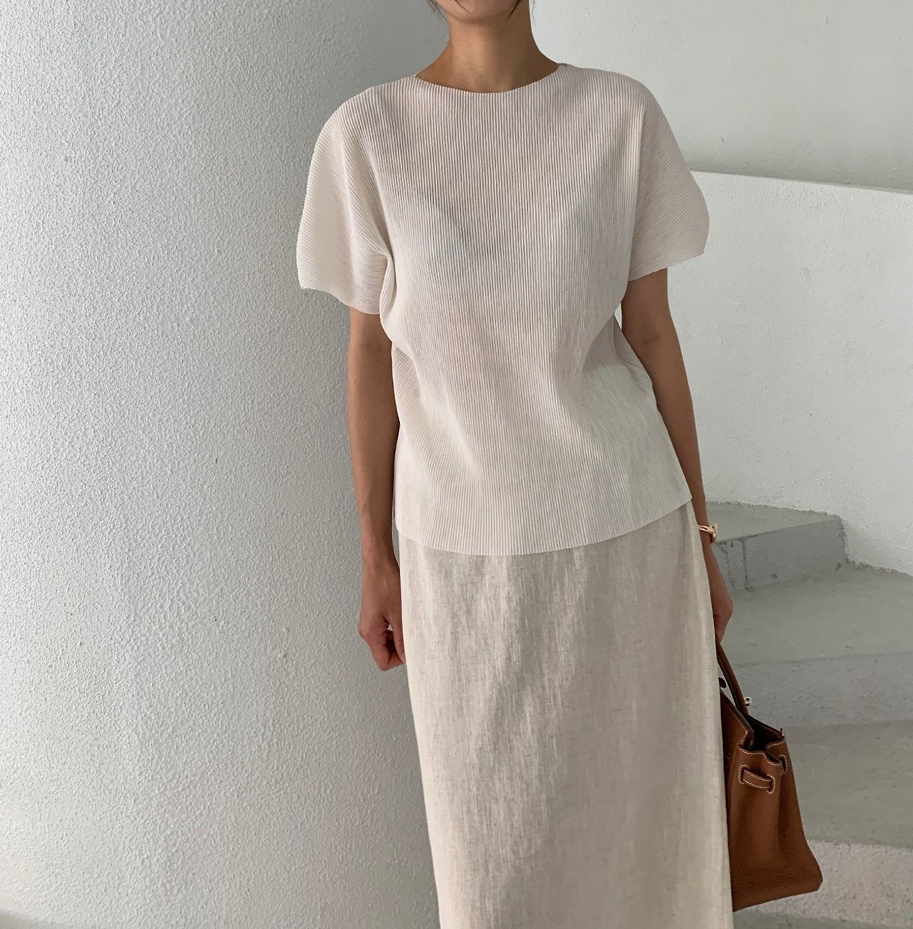 Lucky Pleats blouse