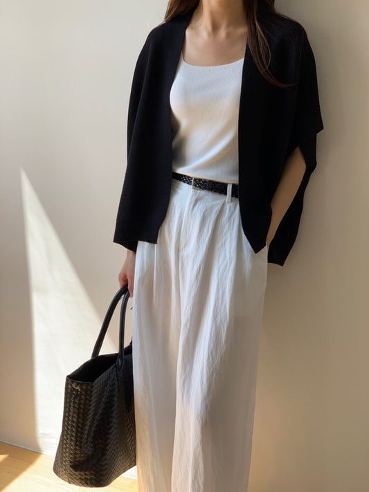 Shawl cardigan