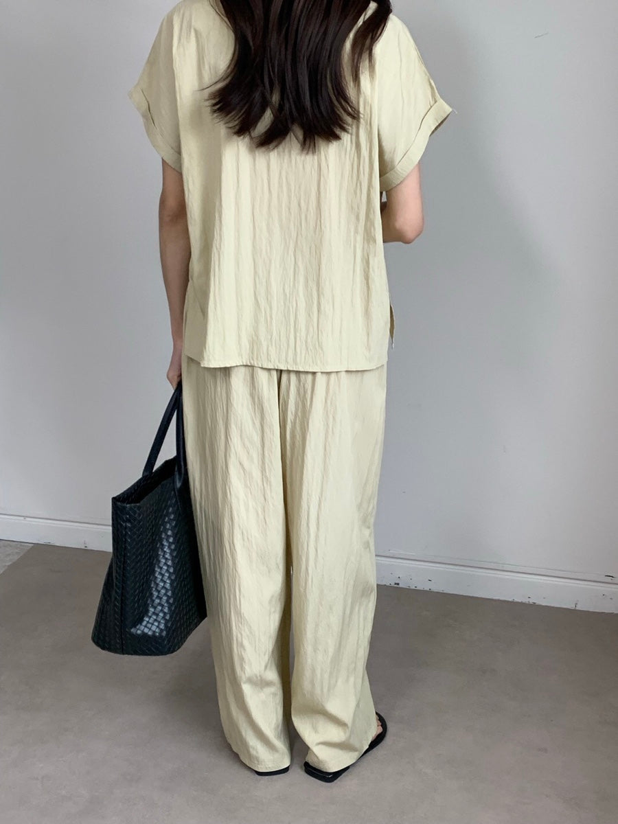 Summer daily two-piece set