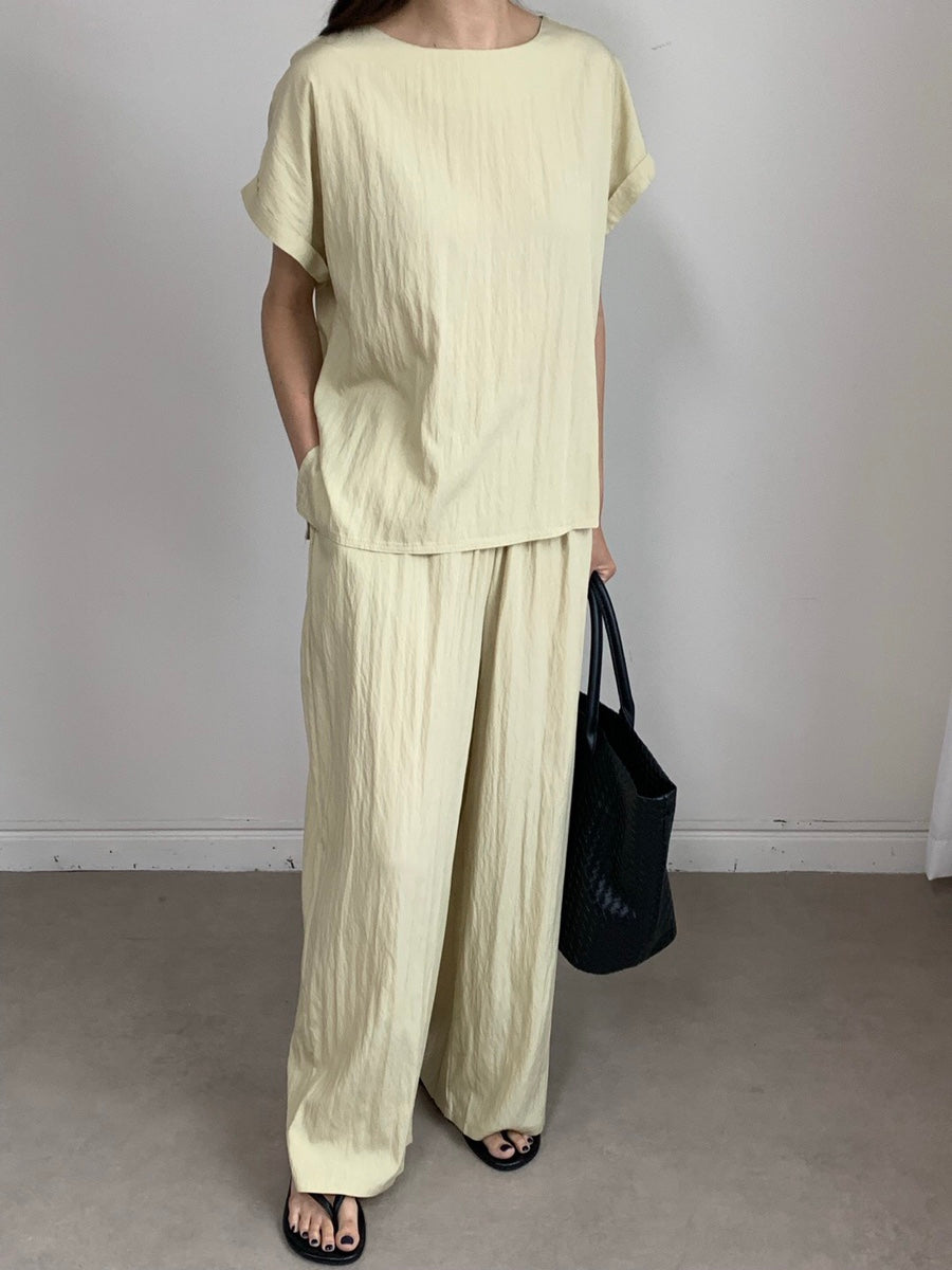 Summer daily two-piece set