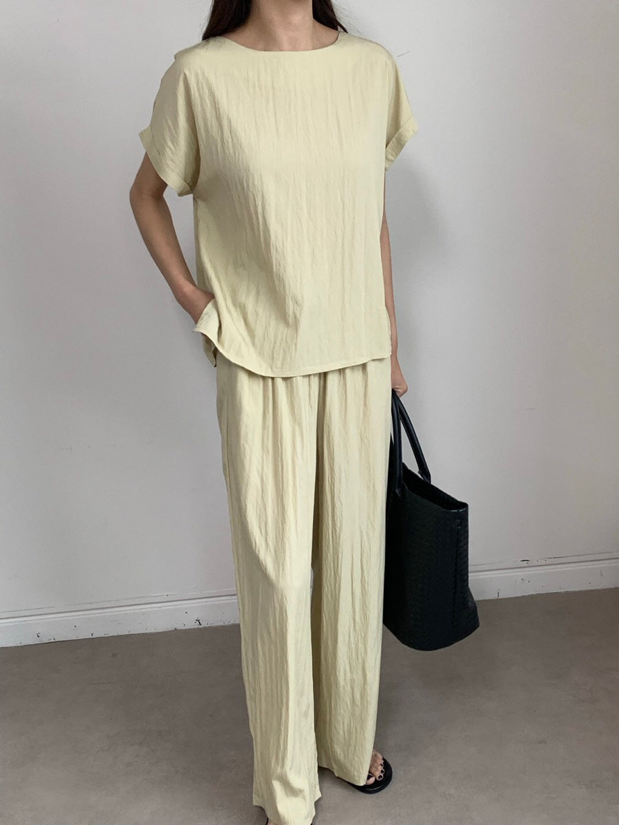 Summer daily two-piece set