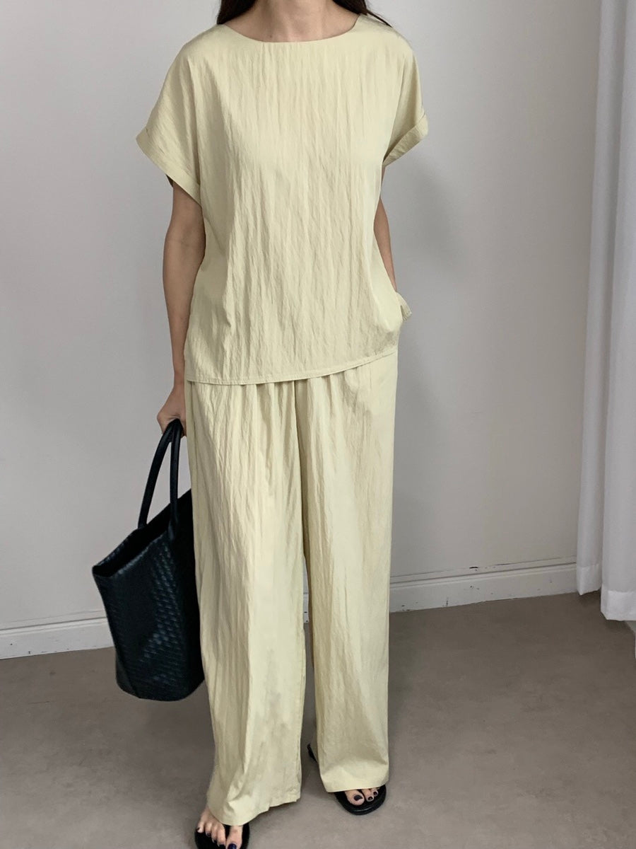 Summer daily two-piece set