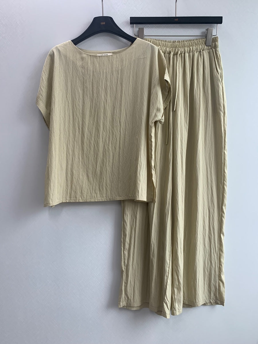 Summer daily two-piece set