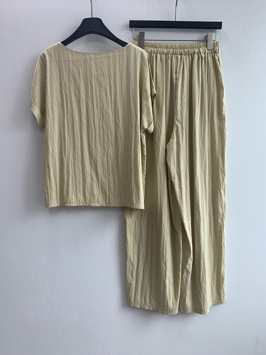 Summer daily two-piece set
