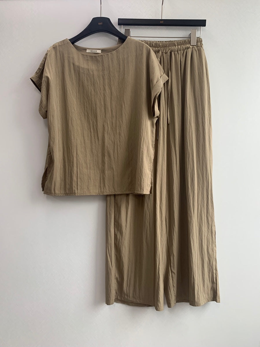 Summer daily two-piece set