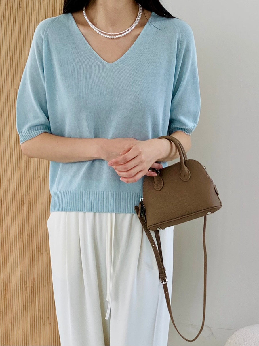 Silky wide leg pants
