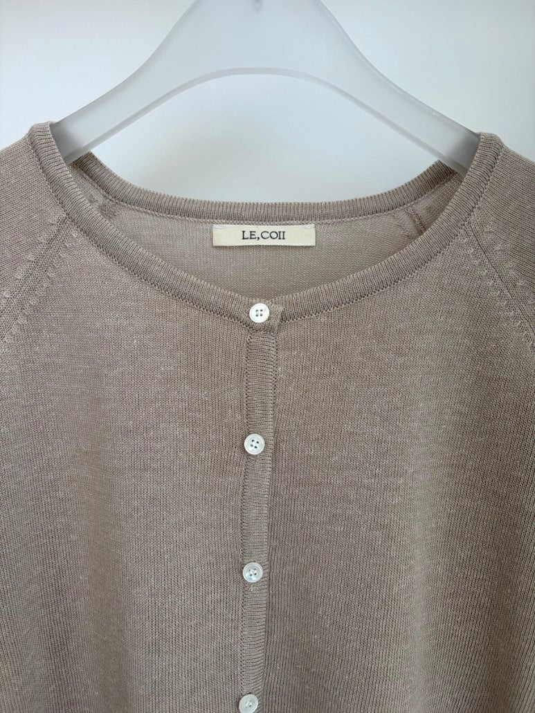 Linen cardigan