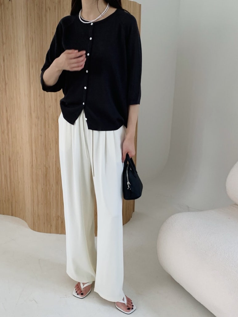 Linen cardigan