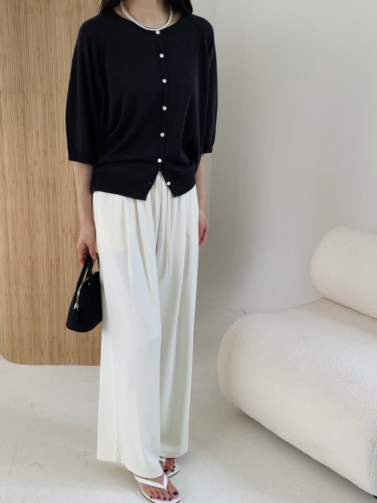 Linen cardigan