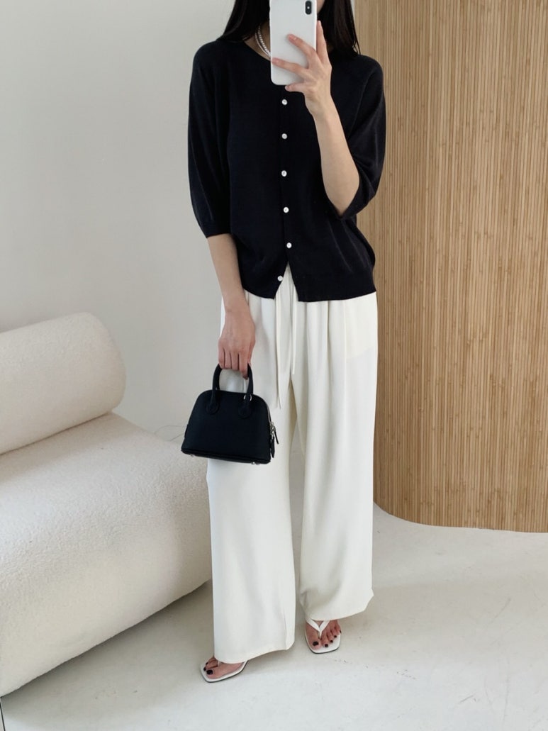 Linen cardigan