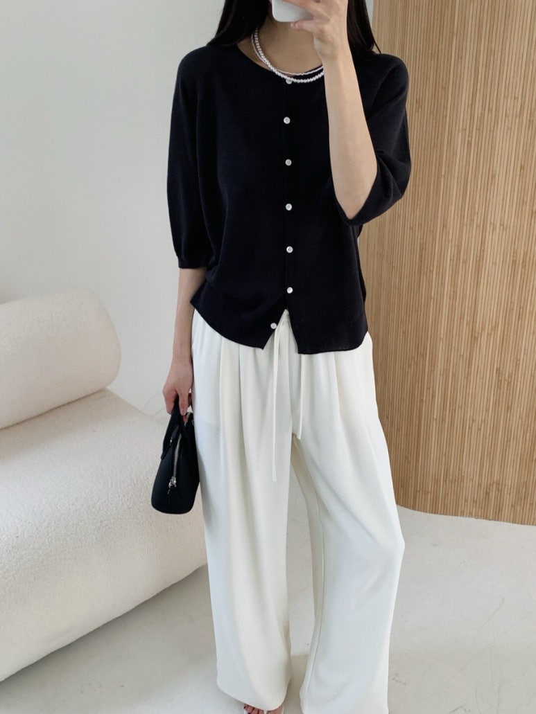 Linen cardigan