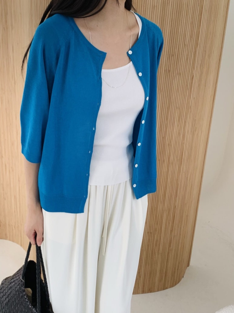 Linen cardigan