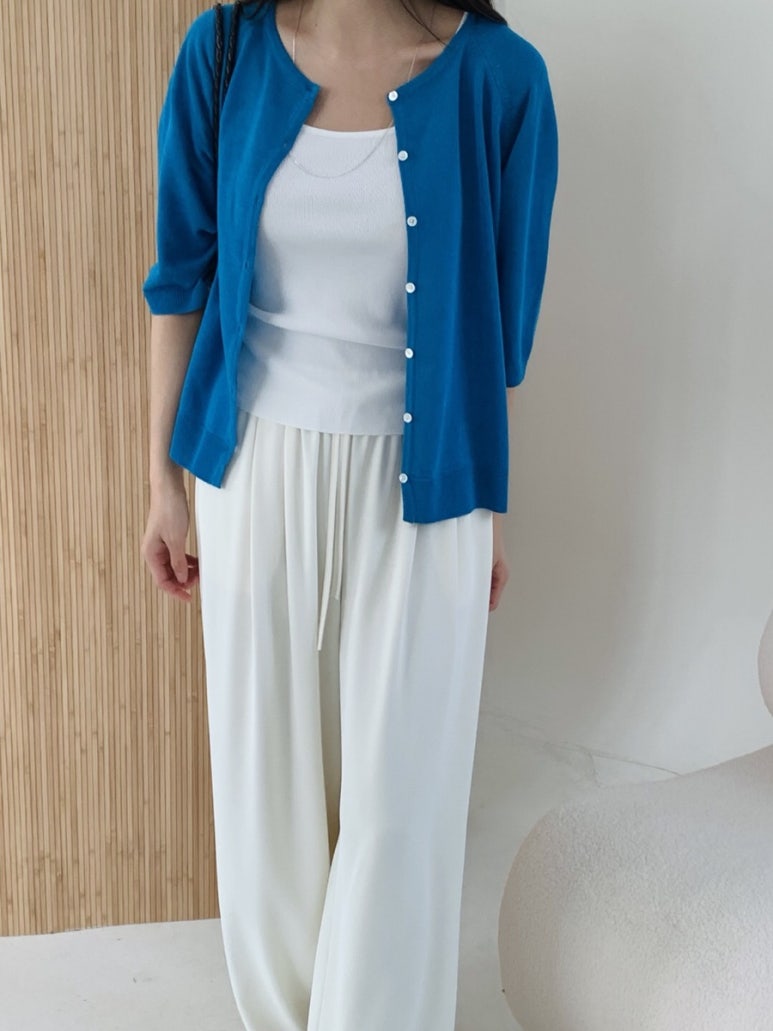 Linen cardigan