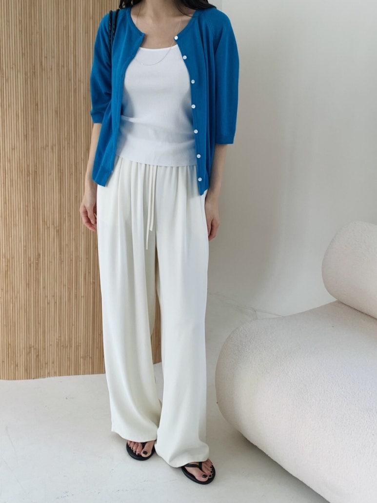 Linen cardigan