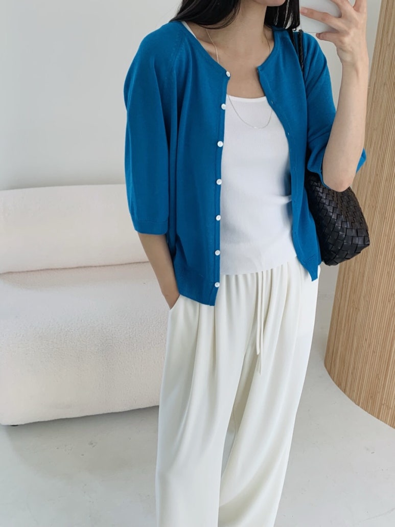 Linen cardigan