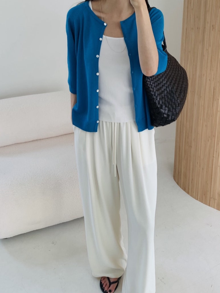 Linen cardigan