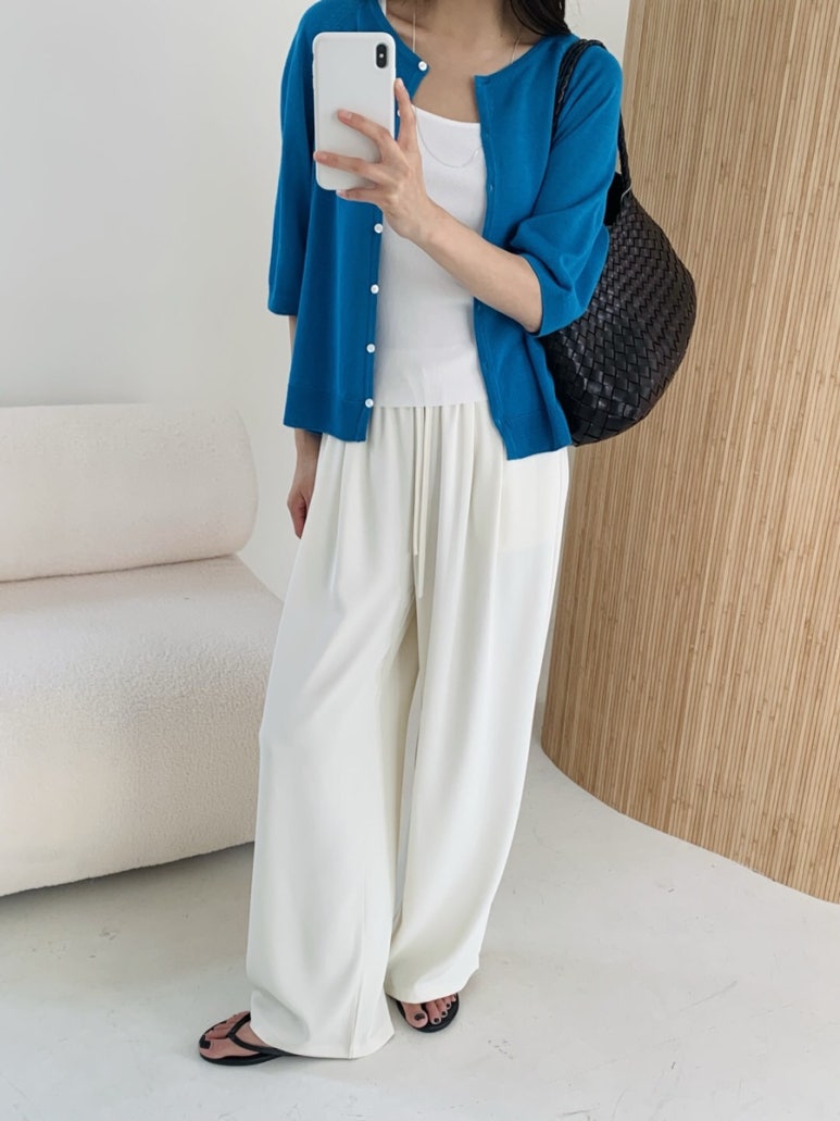 Linen cardigan