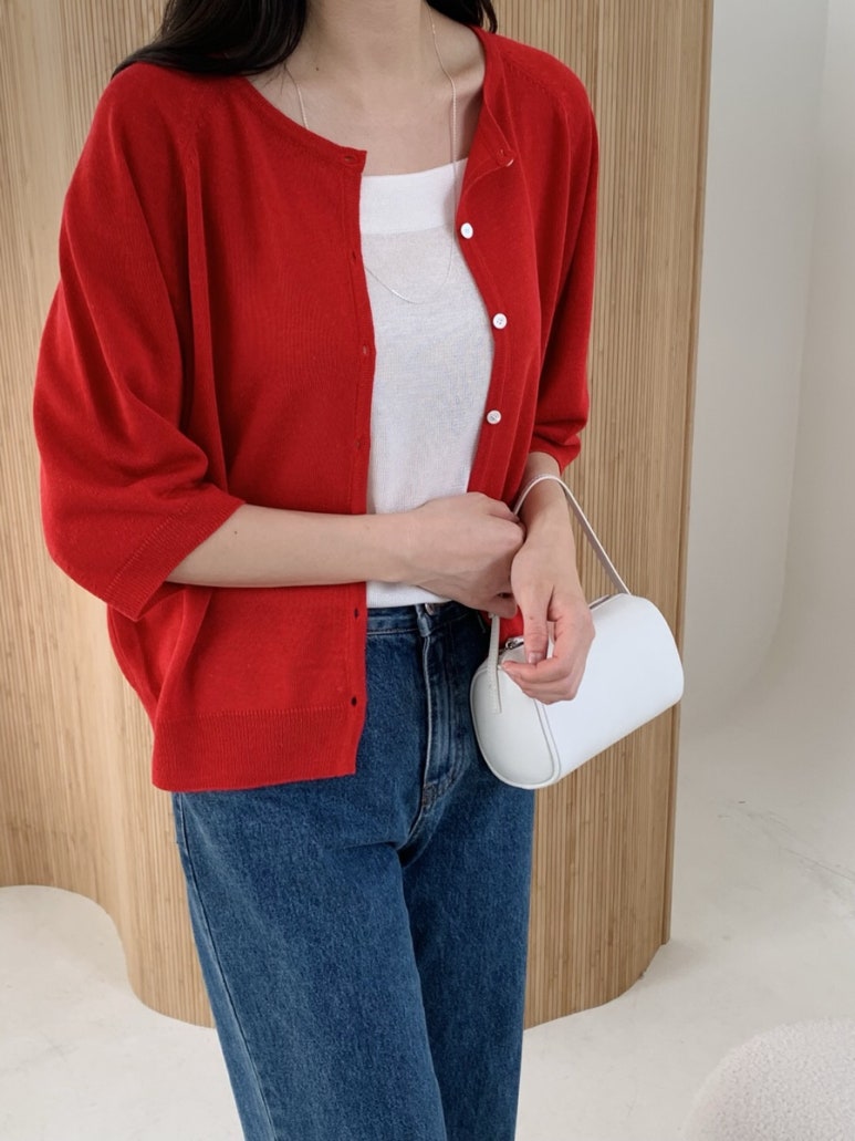 Linen cardigan