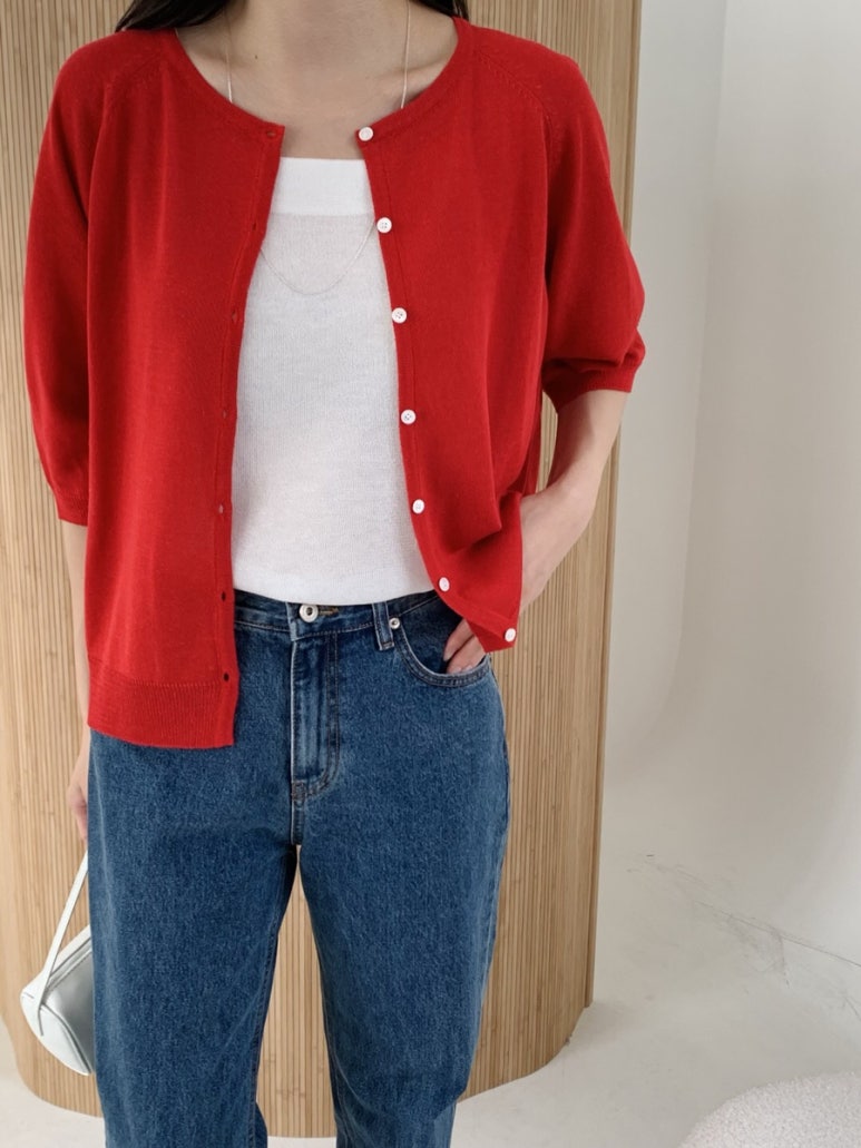 Linen cardigan