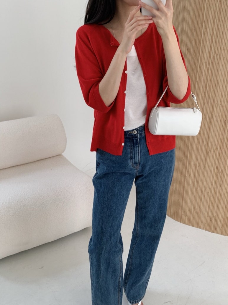 Linen cardigan