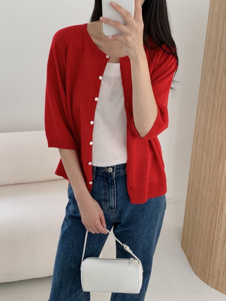 Linen cardigan