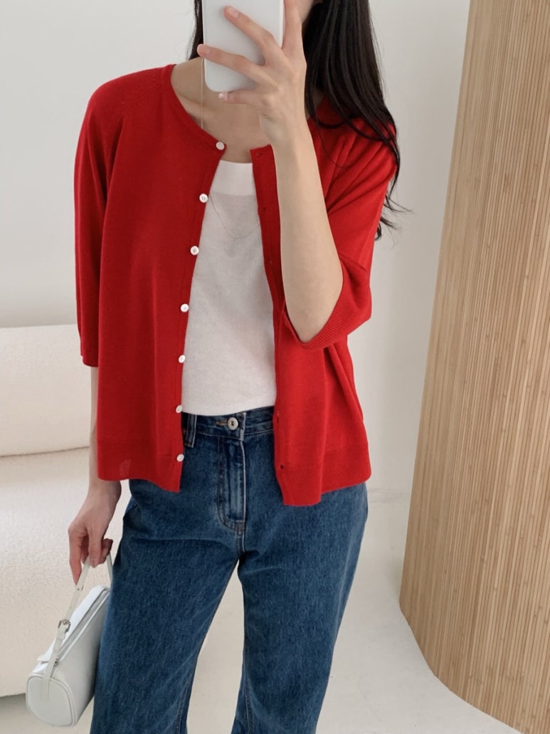 Linen cardigan