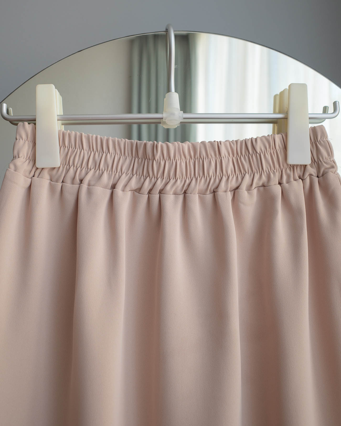 Silky skirt set