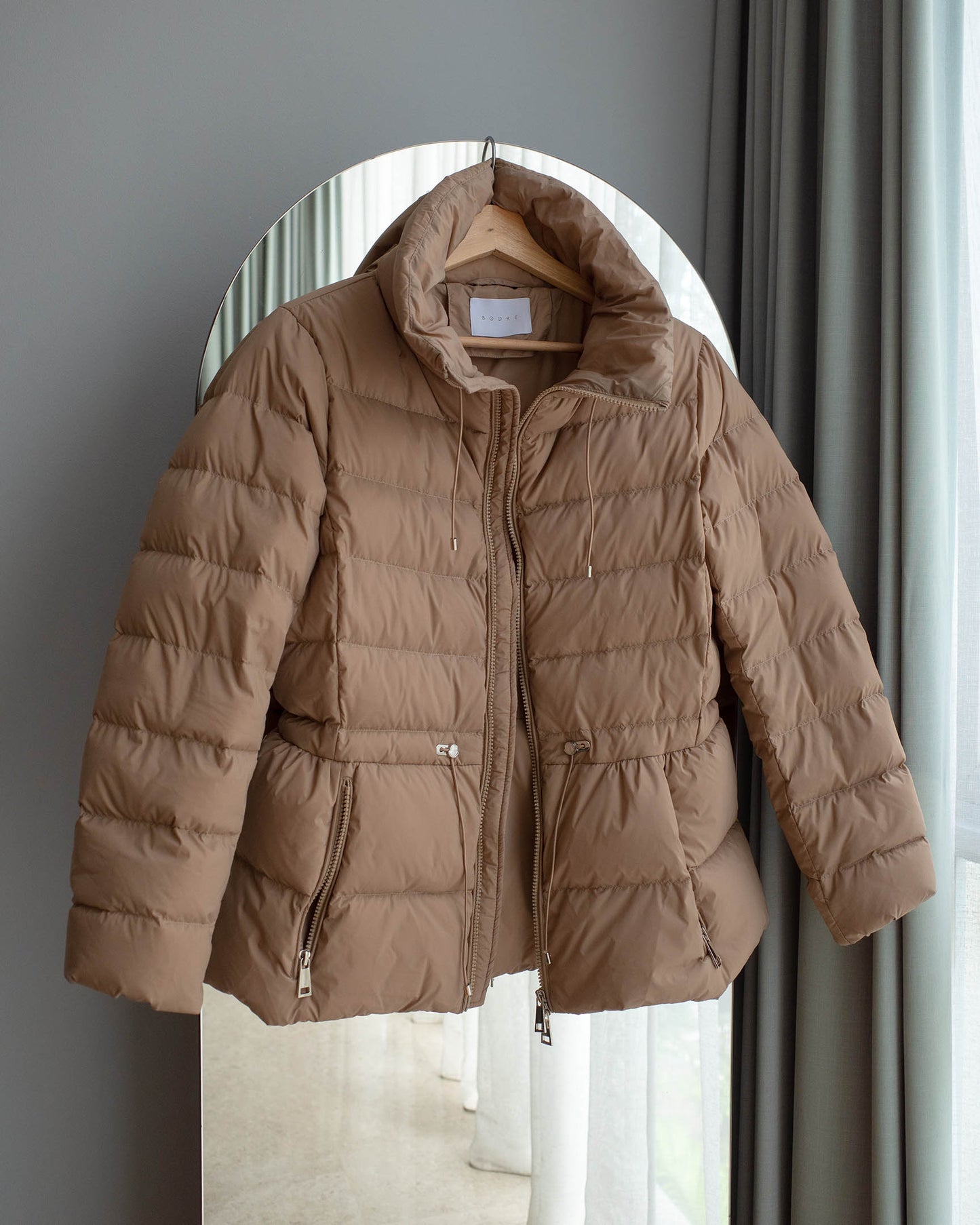 Slim duck down jacket