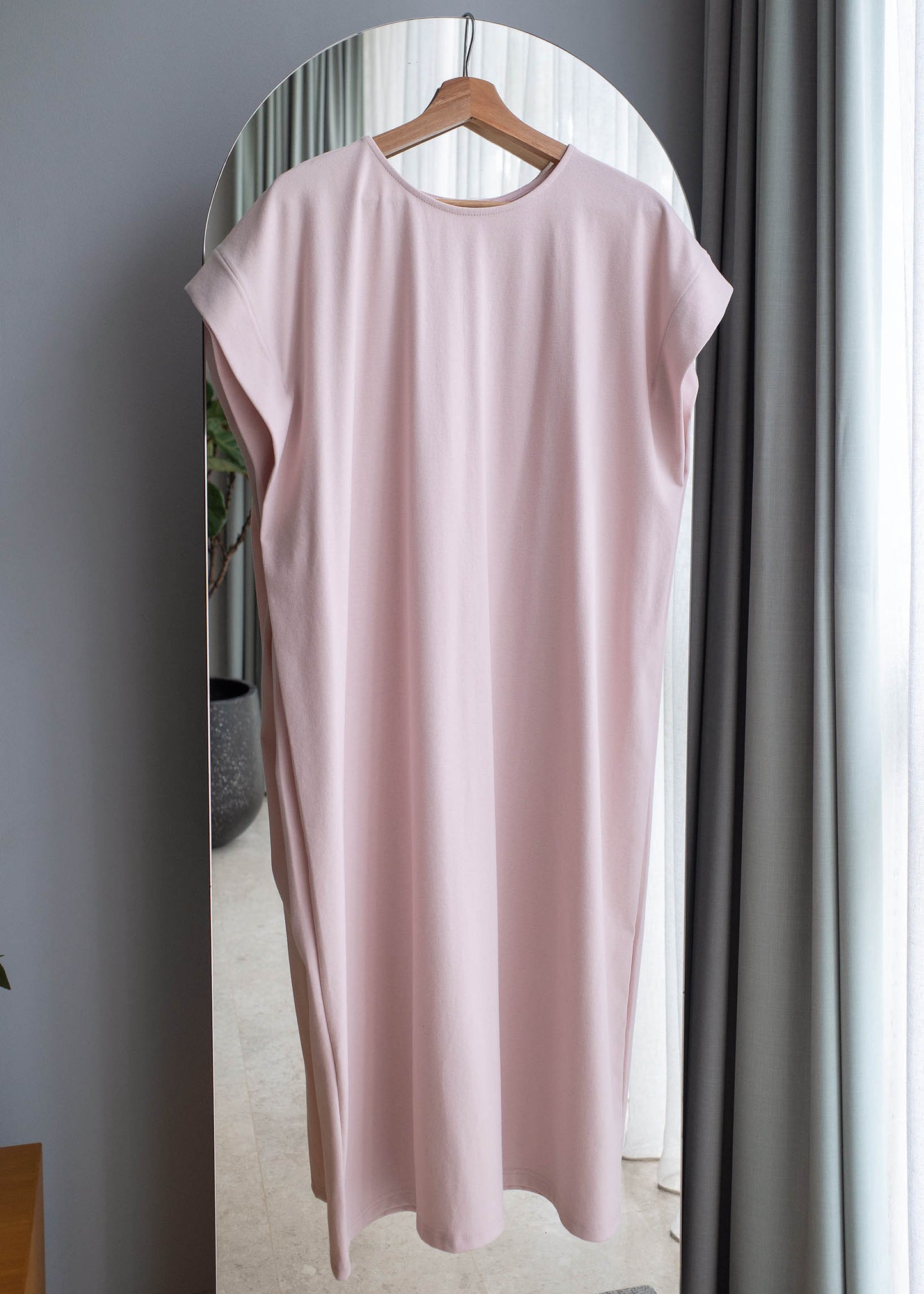 Cotton boxy dress