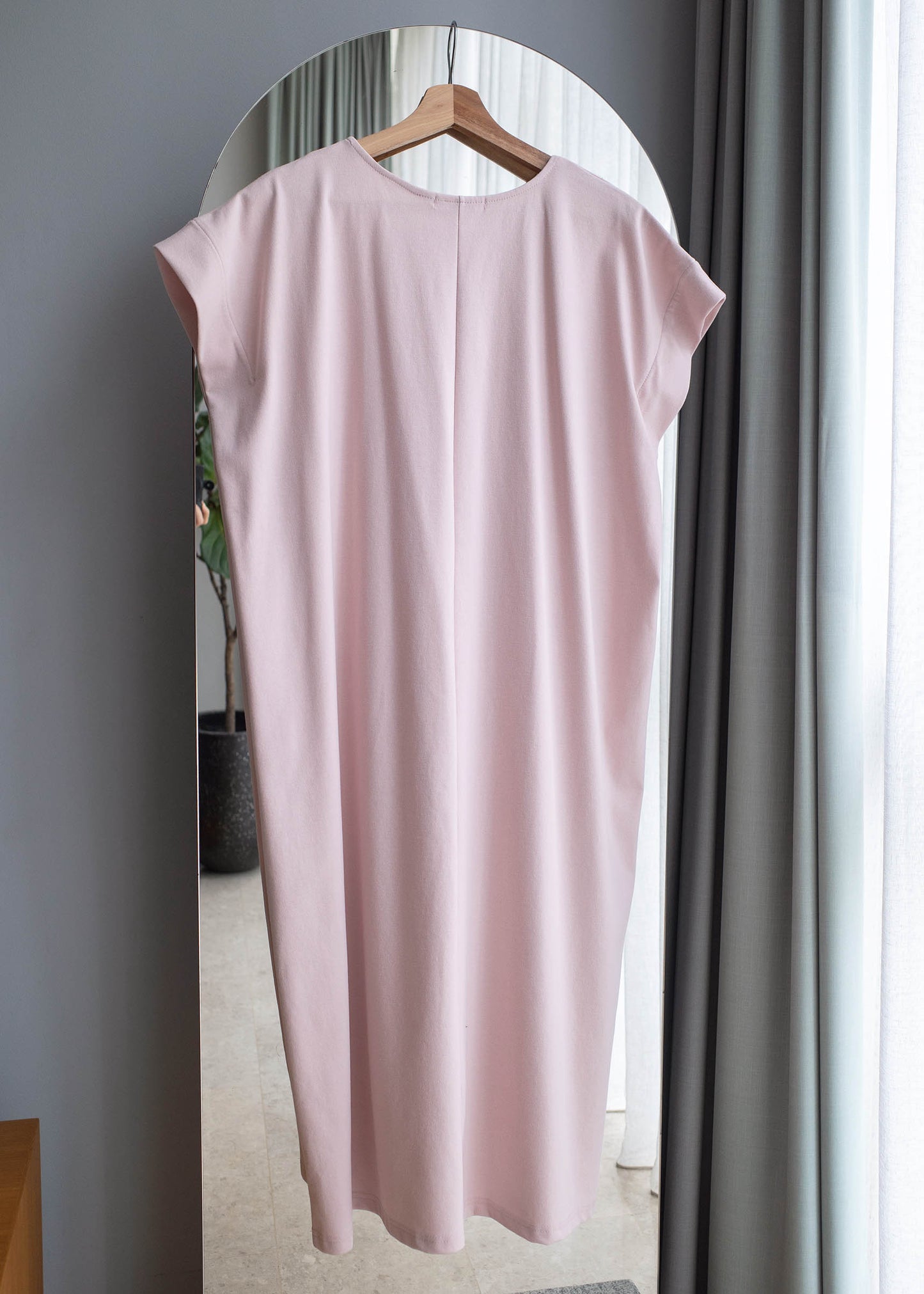 Cotton boxy dress