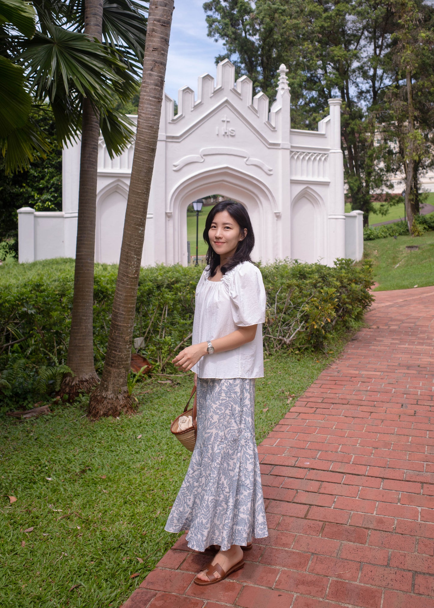 Leaf mermaid skirt