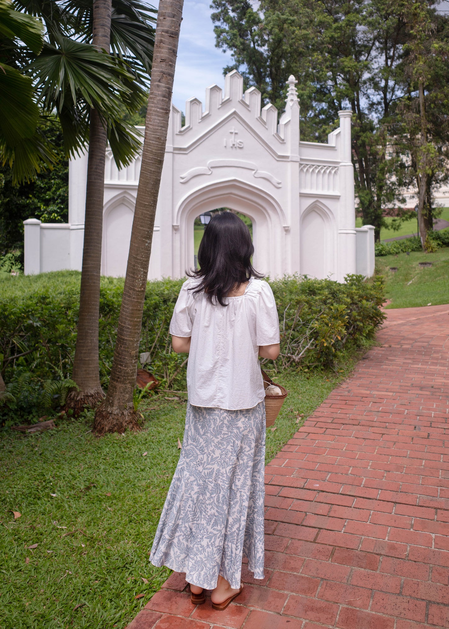 Leaf mermaid skirt