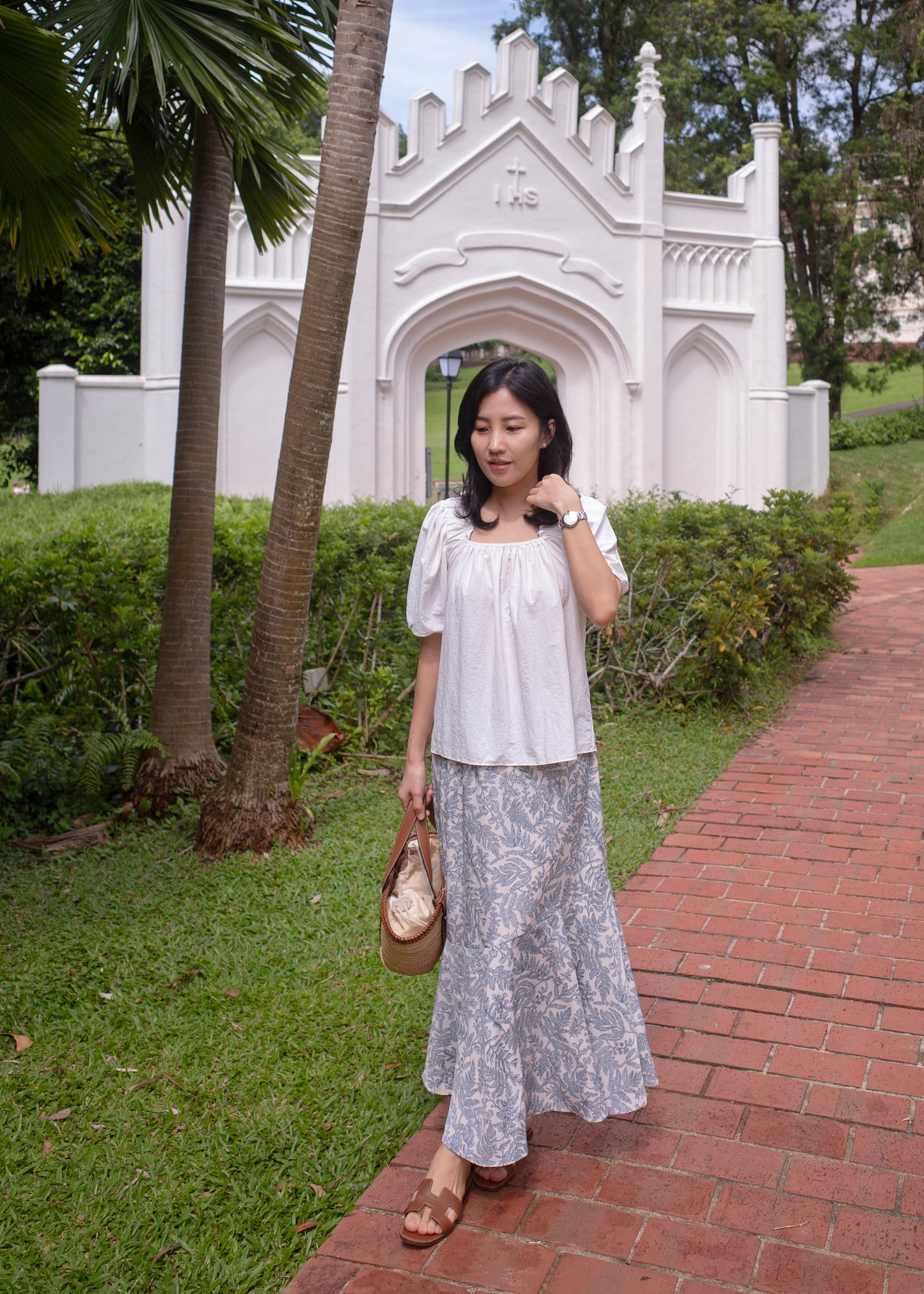 Leaf mermaid skirt