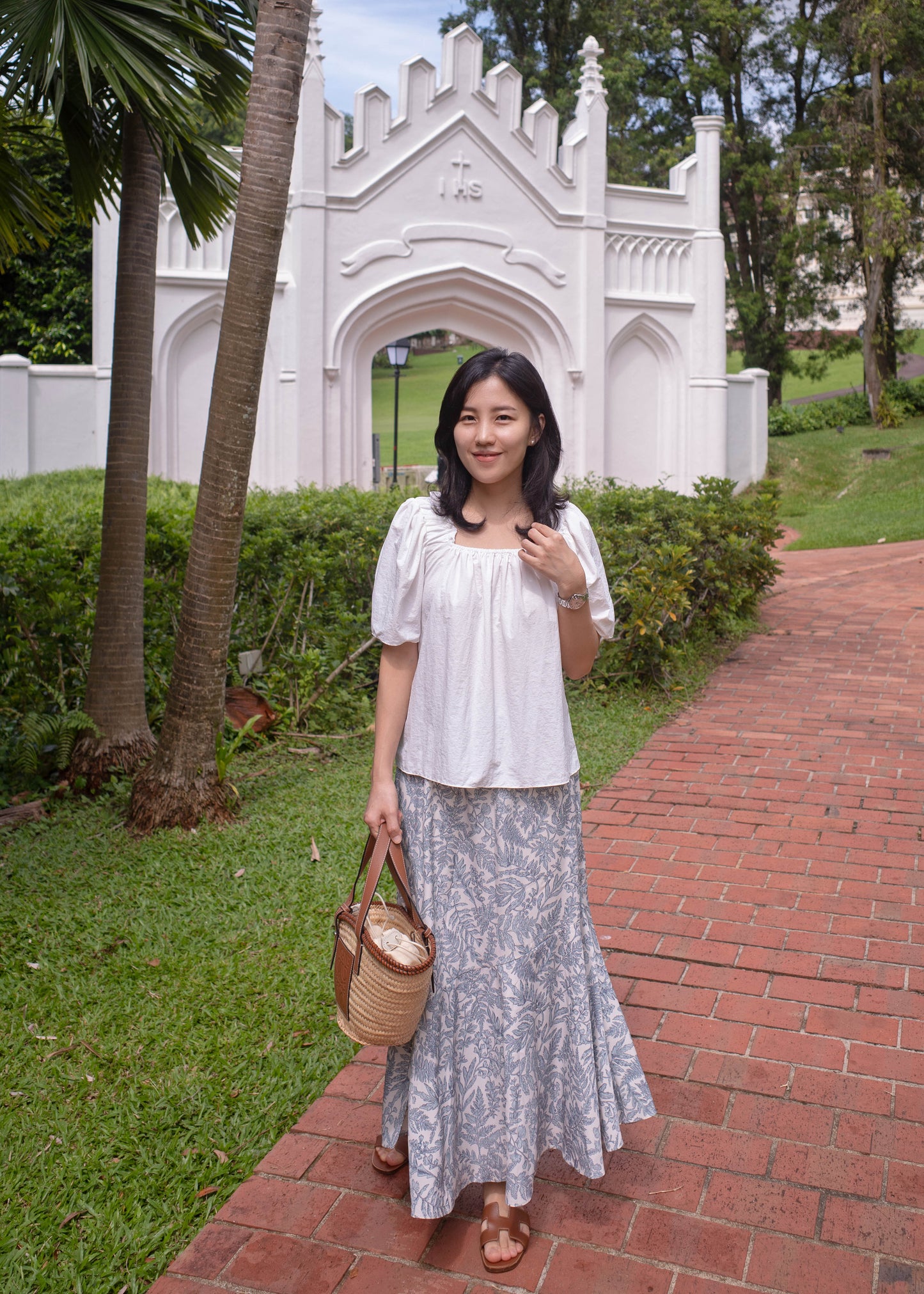 Leaf mermaid skirt