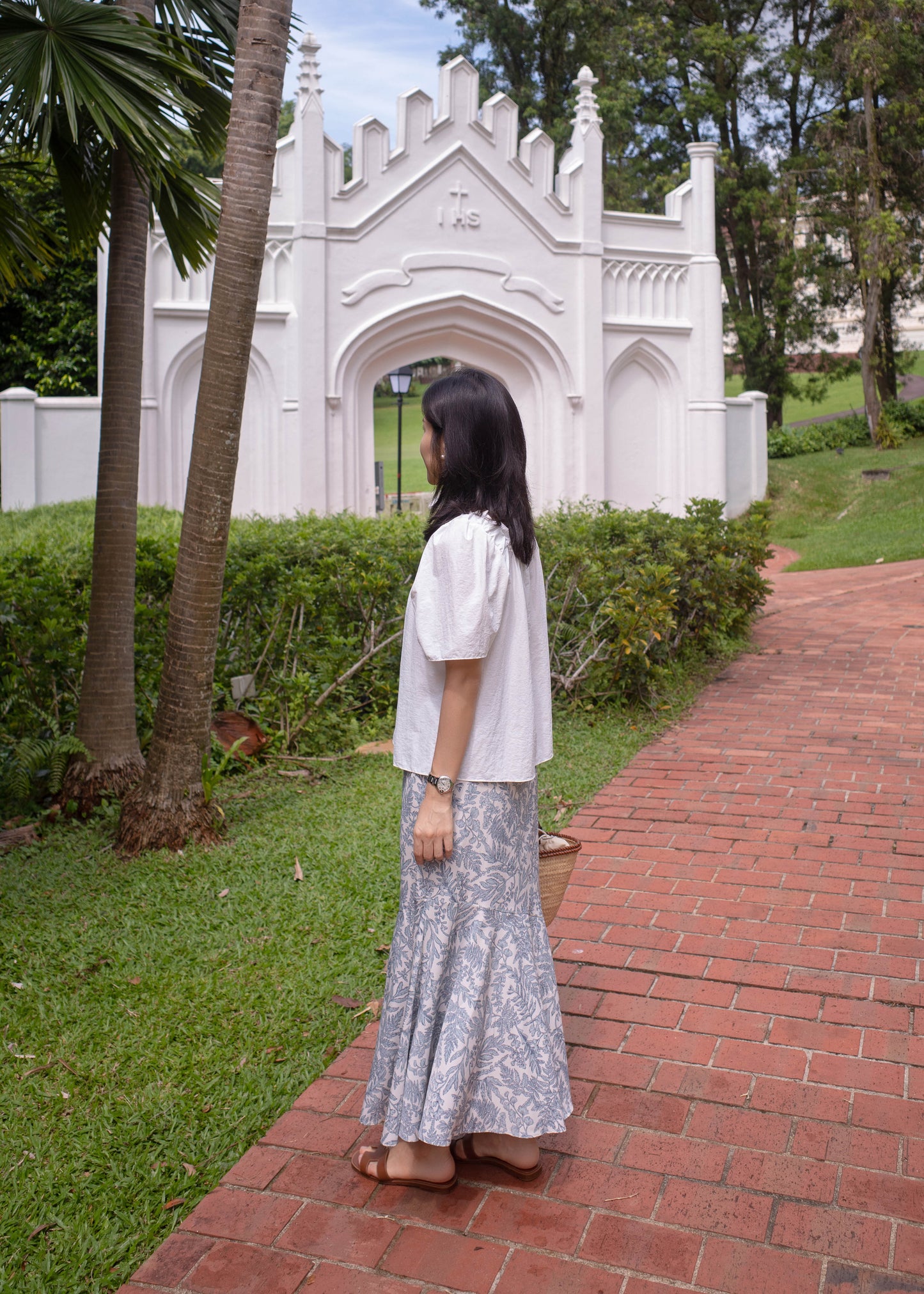 Leaf mermaid skirt