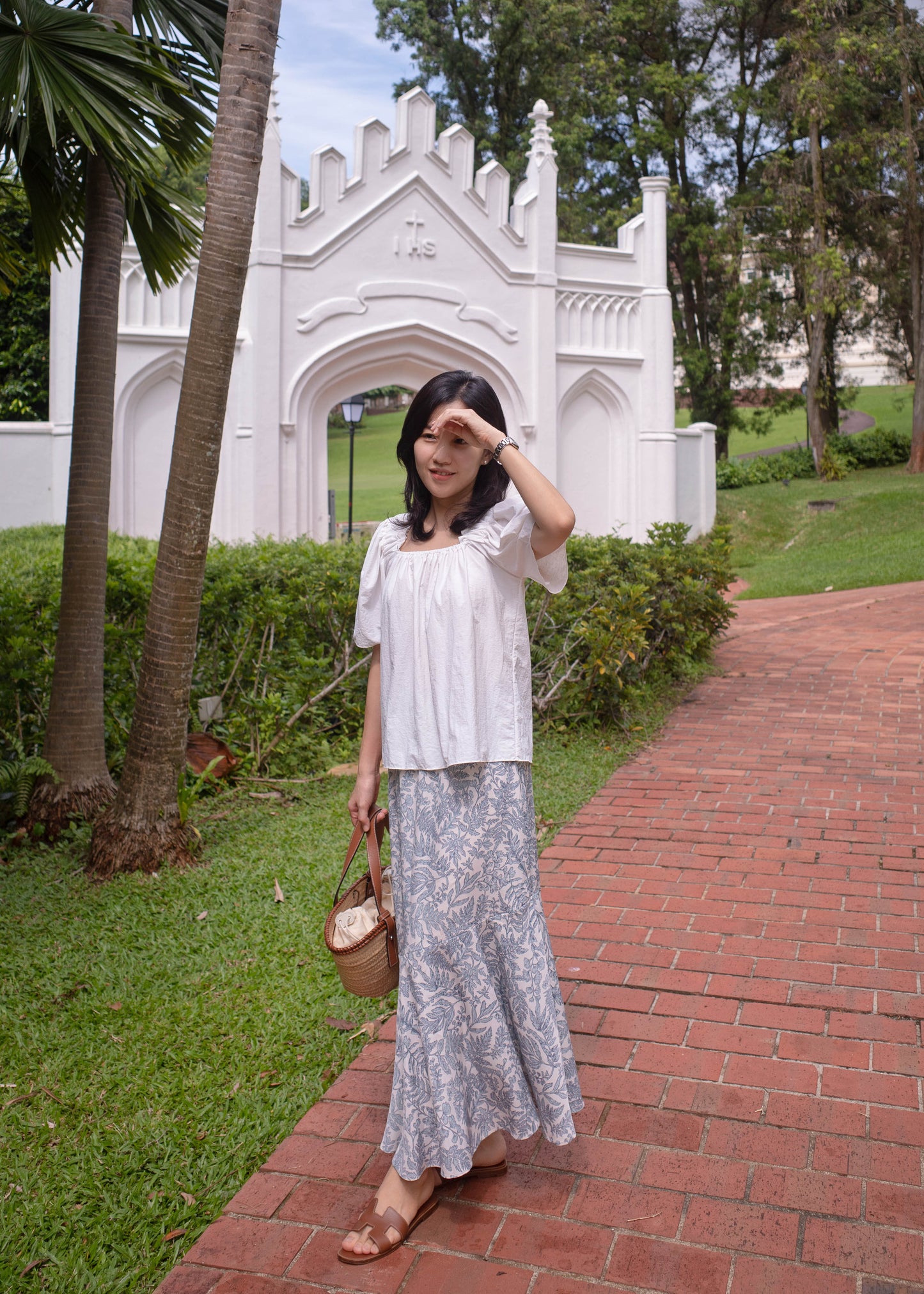 Leaf mermaid skirt