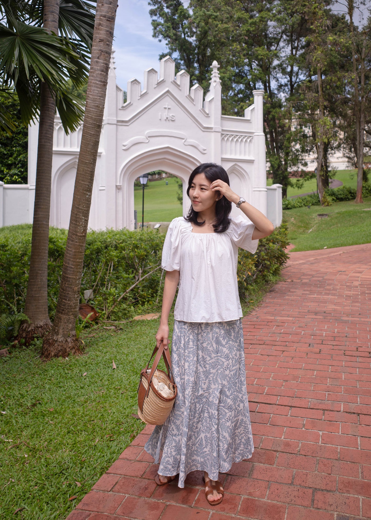 Leaf mermaid skirt