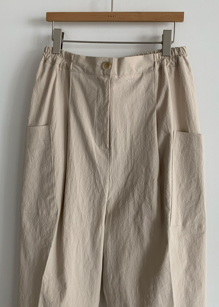 Bari pockets cotton pants