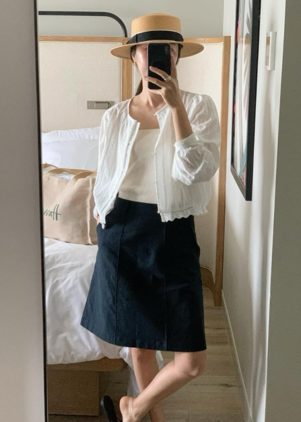 Bio cotton skirt