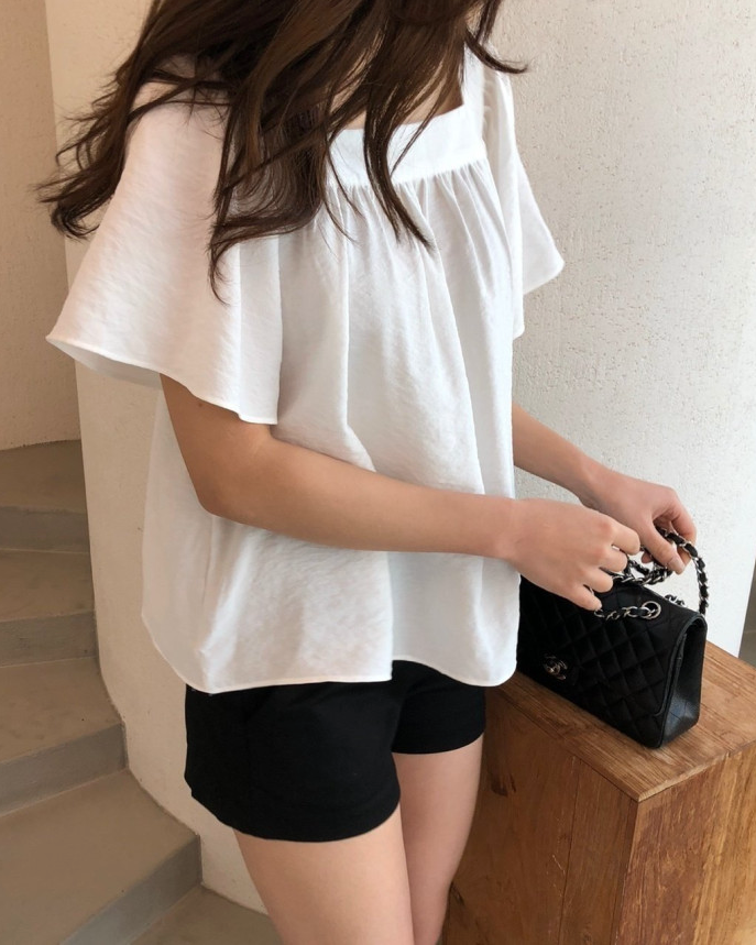 Modal square blouse