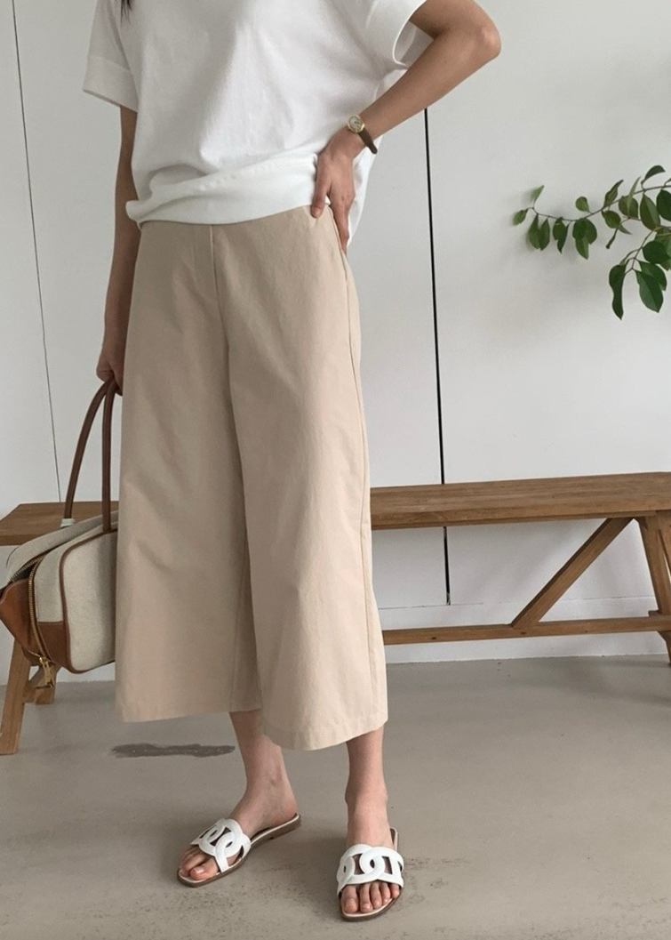 Bio Wide-Legged Culottes