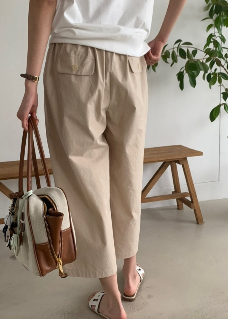 Bio Wide-Legged Culottes